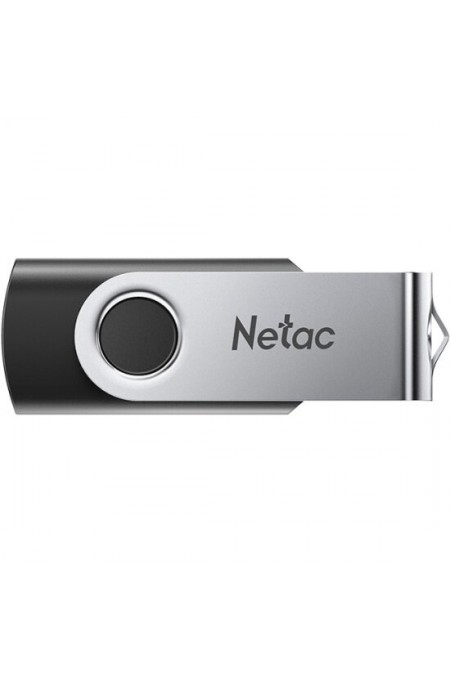 Флешка Netac U505 USB3.0 32GB (NT03U505N-032G-30BK) (черный/серебристый) 2