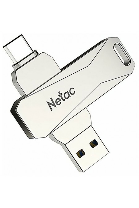 Флешка Netac U782C 64GB (NT03U782C-064G-30PN) (серебристый) 1