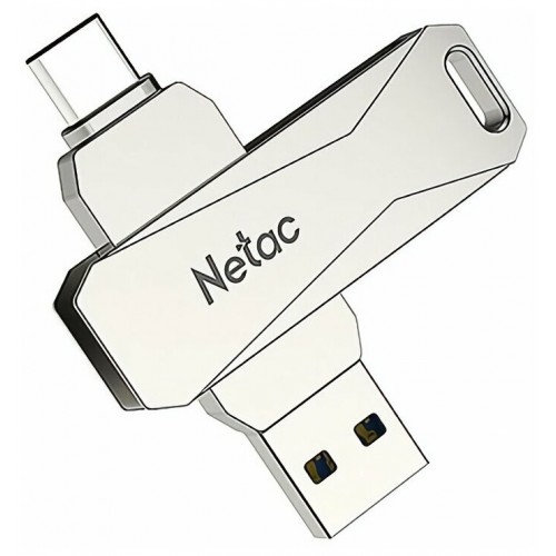Флешка Netac U782C 64GB (NT03U782C-064G-30PN) (серебристый) 