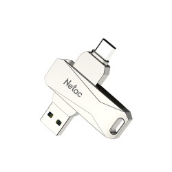 Флешка Netac U782C USB3.0 64GB (NT03U782C-064G-32PN) (серебристый)