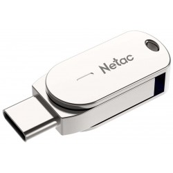 Флешка Netac U785C 64GB (NT03U785C-064G-30PN) (серебристый)