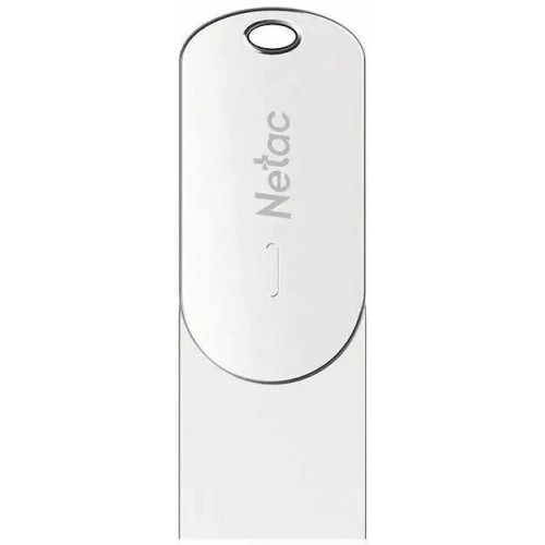 Флешка Netac U785C USB 3.0+TypeC Dual Flash Drive 16GB (NT03U785C-016G-32PN) (серебристый) 4