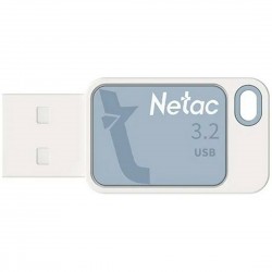 Флешка Netac UA31 64GB (NT03UA31N-064G-32BL) (голубой)