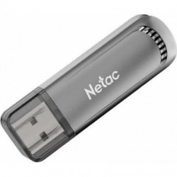 Флешка Netac UA61B USB3.2 256GB (NT03UA61B-256G-32GM) (серый)
