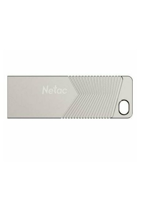 Флешка Netac UM1 USB 3.2 Gen 1 64GB (NT03UM1N-064G-32PN) (серебристый) 3