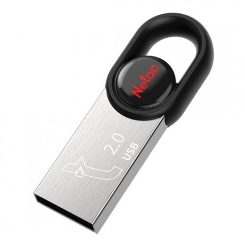 Флешка Netac UM2 USB 2.0 16GB (NT03UM2N-016G-20BK) (серебристый) 3