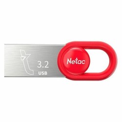 Флешка Netac UM2 USB 3.2 32GB (NT03UM2N-032G-32RE) (красный)