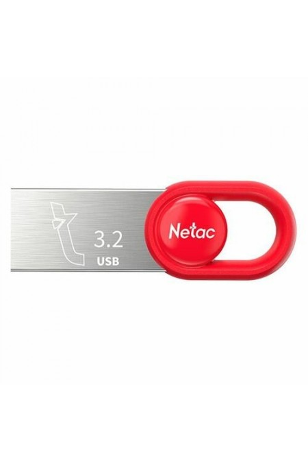 Флешка Netac UM2 USB 3.2 32GB (NT03UM2N-032G-32RE) (красный) 