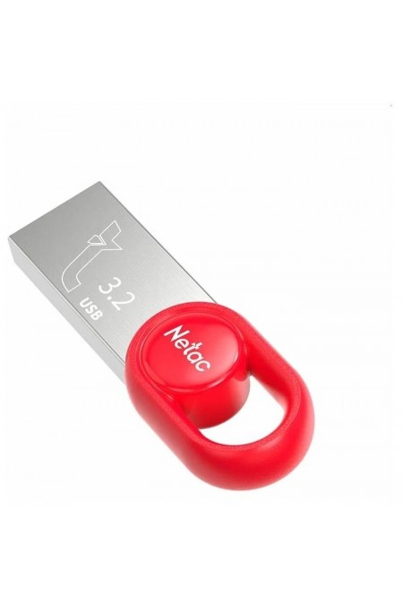 Флешка Netac UM2 USB 3.2 32GB (NT03UM2N-032G-32RE) (красный) 2