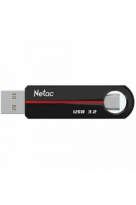 Флешка Netac US18 USB 3.2+TypeC 128GB (NT03US18C-128G-32BK) (черный) 