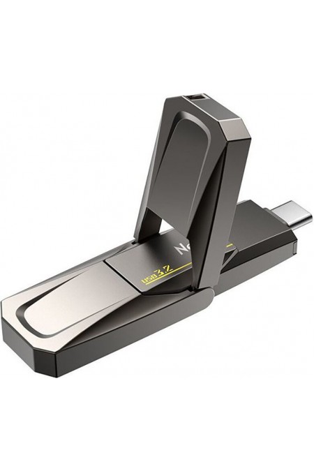 Флешка Netac US5 USB3.2 128GB (NT03US5C-128G-32TA) (серый) 5