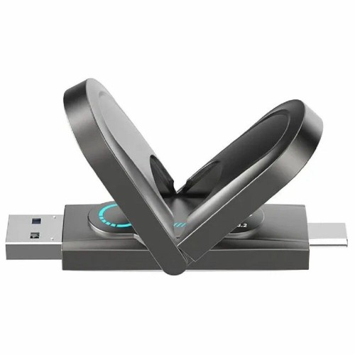 Флешка Netac US9 USB 3.2 256GB (NT03US9C-256G-32TA) (серый) 1