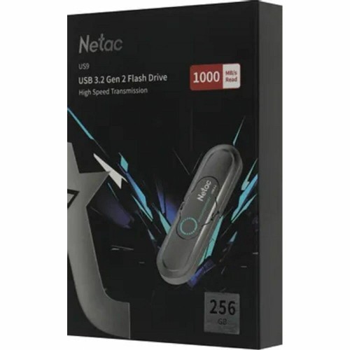 Флешка Netac US9 USB 3.2 256GB (NT03US9C-256G-32TA) (серый) 5
