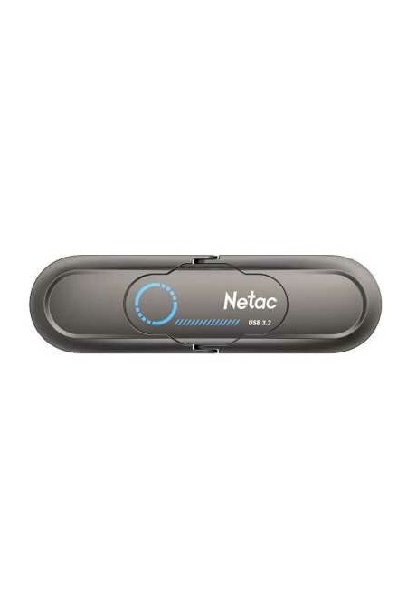 Флешка Netac US9 USB 3.2 512GB (NT03US9C-512G-32TA) (черный) 1