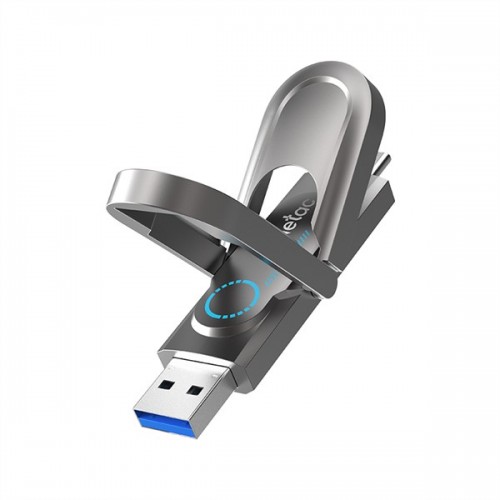 Флешка Netac US9 USB3.2 1TB (NT03US9C-001T-32TA) (серый) 2