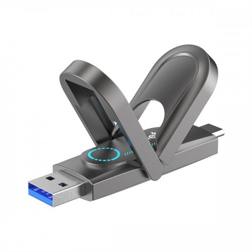 Флешка Netac US9 USB3.2 1TB (NT03US9C-001T-32TA) (серый) 4