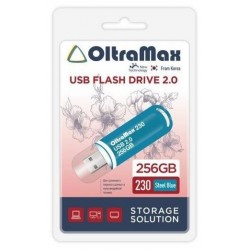 Флешка OLTRAMAX 230 USB 2.0 256GB (OM-256GB-230) (голубой)