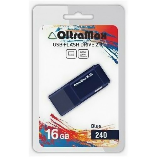 Флешка OLTRAMAX (OM-16GB-240) USB 2.0 16GB (синий) 3