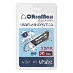 Флешка OLTRAMAX (OM-32GB-290) USB 2.0 32GB (черный)