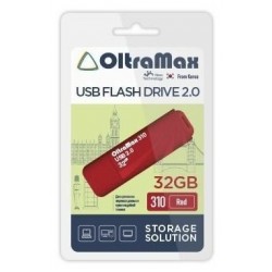 Флешка OLTRAMAX (OM-32GB-310) USB 2.0 32GB (красный)