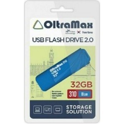 Флешка OLTRAMAX (OM-32GB-310) USB 2.0 32GB (синий)