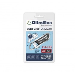 Флешка OLTRAMAX (OM-64GB-290) USB 2.0 64GB (черный)