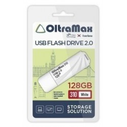 Флешка OLTRAMAX USB 2.0 128GB (OM-128GB-310) (белый)
