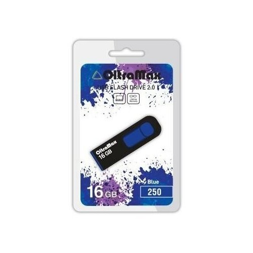 Флешка OLTRAMAX USB 2.0 16GB (OM-16GB-250) (синий) 