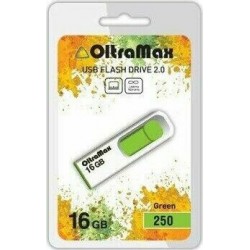 Флешка OLTRAMAX USB 2.0 16GB (OM-16GB-250) (зеленый)
