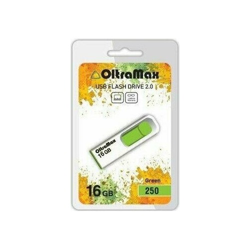 Флешка OLTRAMAX USB 2.0 16GB (OM-16GB-250) (зеленый) 