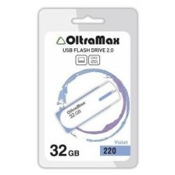 Флешка OLTRAMAX USB 2.0 32GB (OM-32GB-220) (фиолетовый)