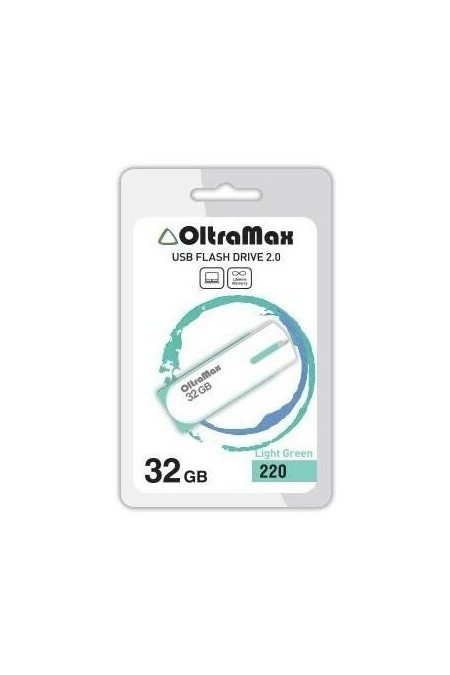 Флешка OLTRAMAX USB 2.0 32GB (OM-32GB-220) (светло-зеленый) 