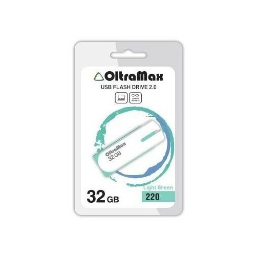 Флешка OLTRAMAX USB 2.0 32GB (OM-32GB-220) (светло-зеленый) 