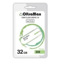 Флешка OLTRAMAX USB 2.0 32GB (OM-32GB-220) (зеленый)