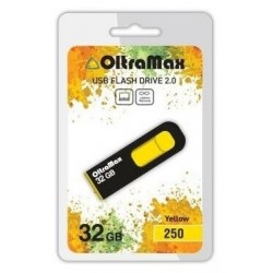 Флешка OLTRAMAX USB 2.0 32GB (OM-32GB-250) (желтый)