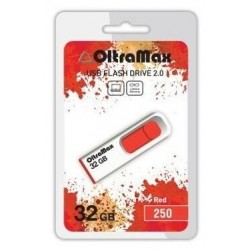 Флешка OLTRAMAX USB 2.0 32GB (OM-32GB-250) (красный)