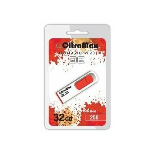 Флешка OLTRAMAX USB 2.0 32GB (OM-32GB-250) (красный) 1