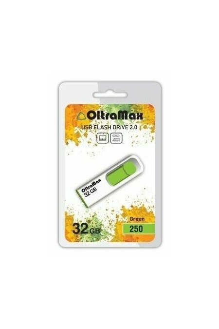 Флешка OLTRAMAX USB 2.0 32GB (OM-32GB-250) (зеленый) 1