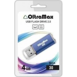 Флешка OLTRAMAX USB 2.0 4GB (OM004Gb30-Bl) (синий)