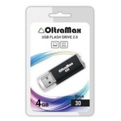 Флешка OLTRAMAX USB 2.0 4GB (OM004GB30-В) (черный)