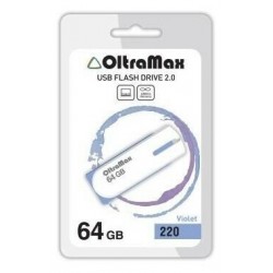Флешка OLTRAMAX USB 2.0 64GB (OM-64GB-220) (фиолетовый)