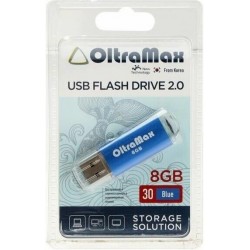 Флешка OLTRAMAX USB 2.0 8GB (OM008GB30-Bl) (голубой)