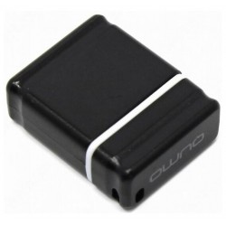 Флешка QUMO NANO 16GB (QM16GUD-NANO-B) (черный)