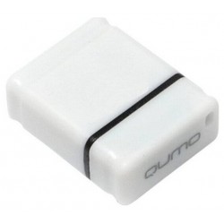 Флешка Qumo nanoDrive 16GB (QM16GUD-NANO-W) (белый)