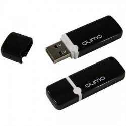 Флешка QUMO Optiva 02 USB 2.0 64GB (QM64GUD-OP2-black) (черный)
