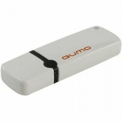 Флешка Qumo Optiva OFD-02 16GB (QM16GUD-OP2-WHITE) (белый)