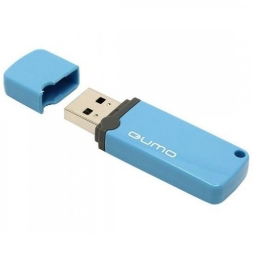Флешка Qumo Optiva OFD-02 8GB (QM8GUD-OP2) (голубой) 1