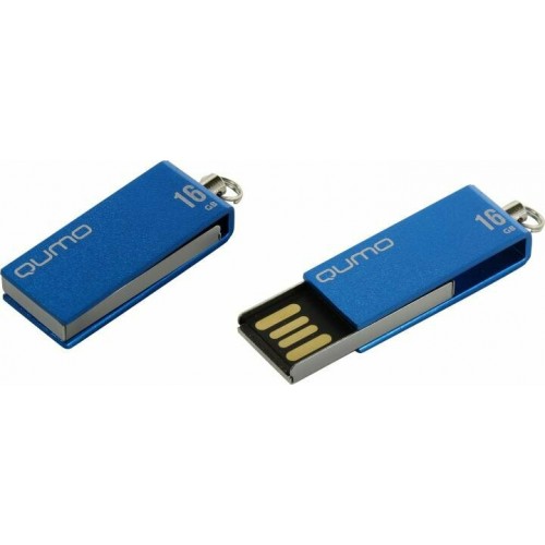 Флешка Qumo QM16GUD-FLD 16GB (QM16GUD-FLD-Blue) (синий) 5