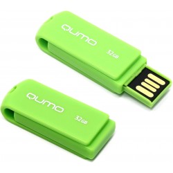Флешка Qumo Twist Pistachio 32GB (фисташковый)
