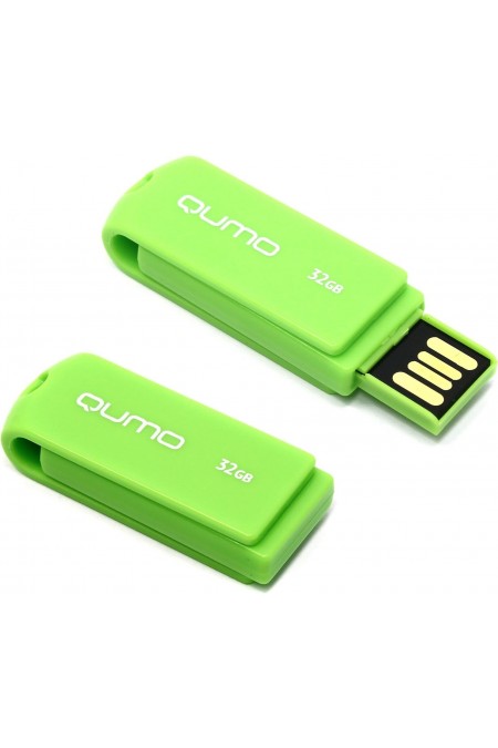 Флешка Qumo Twist Pistachio 32GB (фисташковый) 